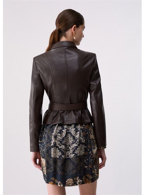 Giacca con cintura LIU JO | CF6205E0624/X0807